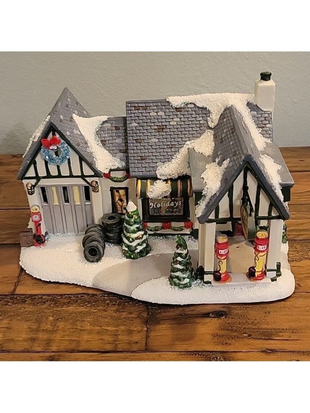 St. Nicholas Square, The Village Collection, Gas Station, Illuminated, 2006